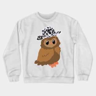 Cowboy owl Crewneck Sweatshirt